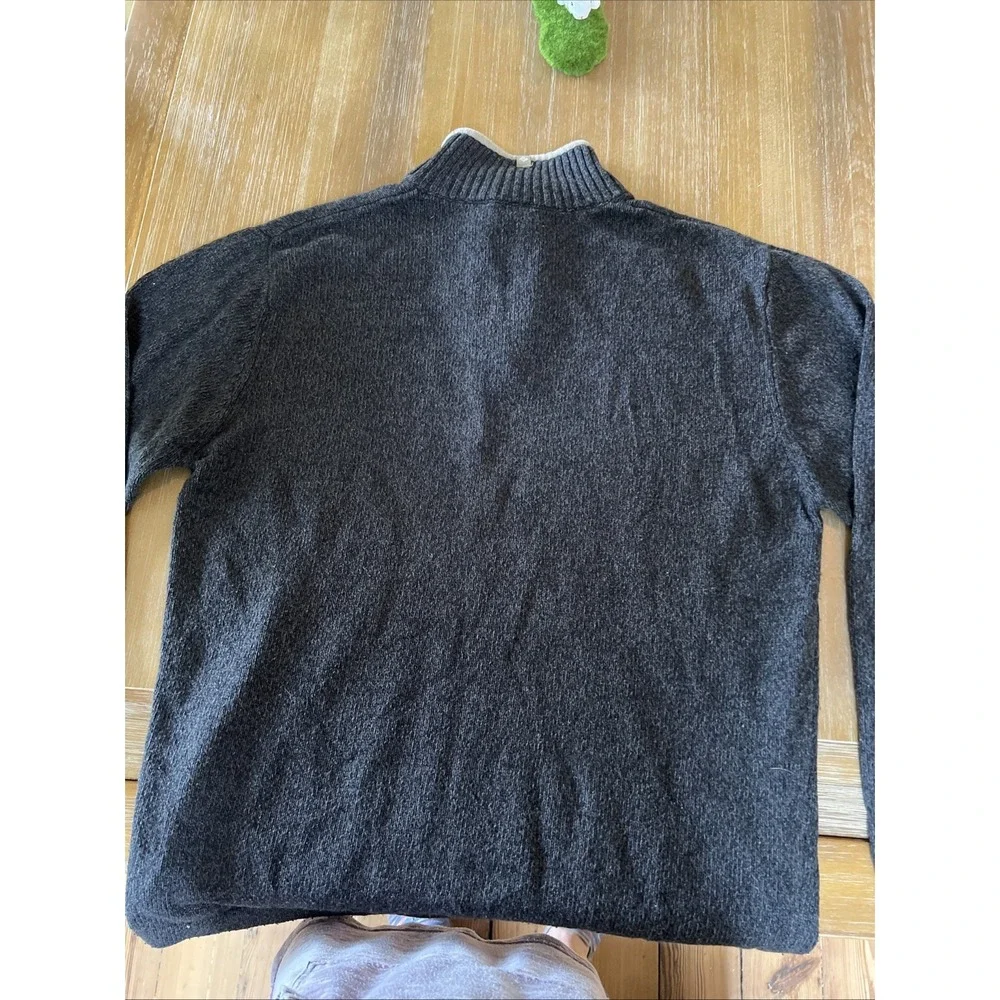 Columbia Men's L Gray Pullover Sweater Long Sleeve Half Zip Outdoor‎ Hiking - Picture 9 of 10